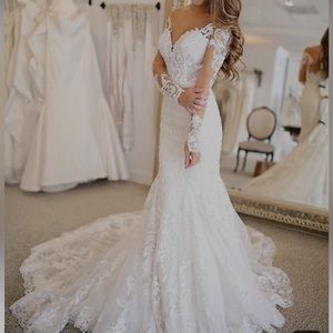 Martina Liana wedding dress style 870. Dress has been DISCONTINUED